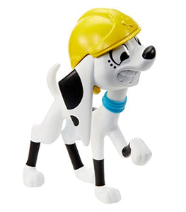 101 Dalmatian Street GBM38 Disney, Firehouse Fun 2-Pack, Dolly & Dad Dog Figures (3-in) with 2 Helmets and Firehose Accessories, Multicoloured - Celador Books & Gifts