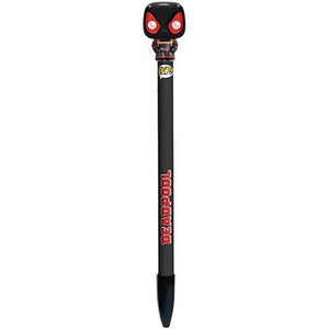 Funko Black Deadpool Pen Topper Pens - Celador Books & Gifts