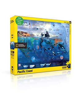 Pacific Coast - NYPC National Geographic Collection Puzzle 1000 Pieces - Celador Books & Gifts