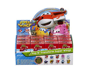 Super Wings Pop n' Transform Blind Bags with Preschool mini figures - characters will vary - Celador Books & Gifts