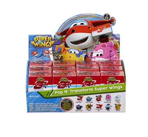 Super Wings Pop n' Transform Blind Bags with Preschool mini figures - characters will vary - Celador Books & Gifts