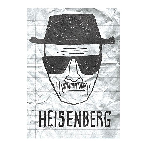 Breaking Bad Heisenberg Sketch Postcard - Celador Books & Gifts