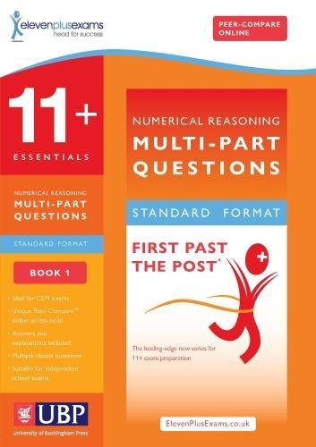 11+ Essentials Numerical Reasoning: Multipart Questions Practice Papers for CEM: Book 1 (First Past the Post) - Celador Books & Gifts