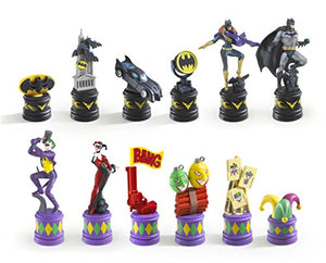 Noble Collections The Batman Chess Set ( The Dark Knight vs The Joker ), Multicolor, NN4680 - Celador Books & Gifts