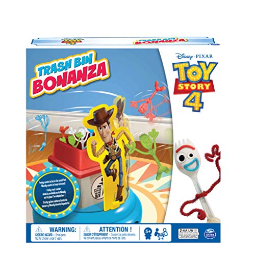 Cardinal Games 6052358 Toy Story 4 Trash Bin Bonanza, Mixed Colours - Celador Books & Gifts
