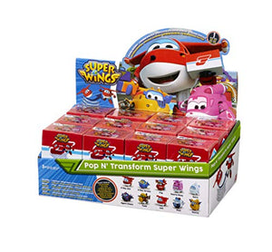 Super Wings Pop n' Transform Blind Bags with Preschool mini figures - characters will vary - Celador Books & Gifts