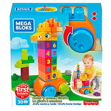 Load image into Gallery viewer, MEGA GFG19 Bloks Count &amp; Bounce Giraffee, Multicolour - Celador Books &amp; Gifts
