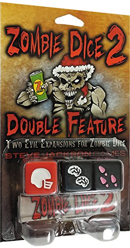 Steve Jackson Games SJG131324 Zombie Dice 2 (Single Unit), Multicoloured - Celador Books & Gifts