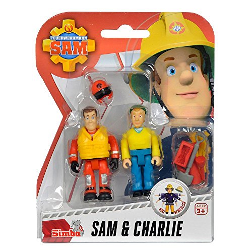 Fireman Sam - Set of figures - Sam & Charlie FS91053 - Celador Books & Gifts