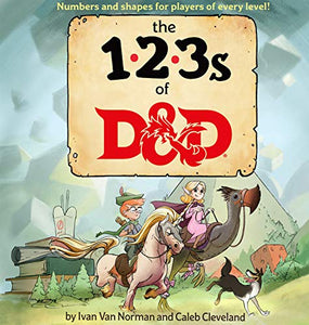 123s of D&d (Dungeons & Dragons Children's Book) - Celador Books & Gifts