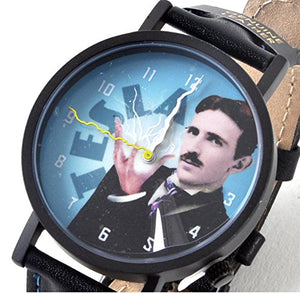 Nikola Tesla Unisex Analog Watch - Celador Books & Gifts