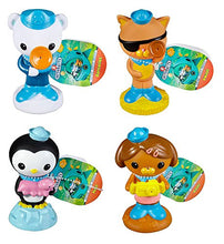 Load image into Gallery viewer, Fisher-Price Octonauts Bath Squirters Water Toy 4 Pack - Barnacles, Peso, Kwazii &amp; Dashi S1 - Celador Books &amp; Gifts
