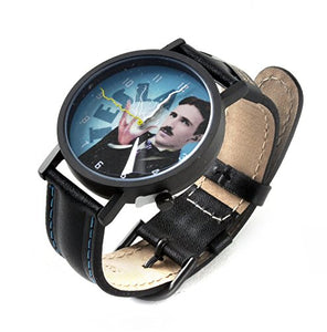 Nikola Tesla Unisex Analog Watch - Celador Books & Gifts