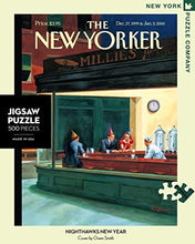 Load image into Gallery viewer, Nighthawks New Years 500 Piece Jigsaw Puzzle - Celador Books &amp; Gifts
