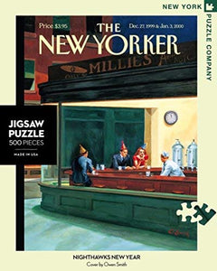 Nighthawks New Years 500 Piece Jigsaw Puzzle - Celador Books & Gifts