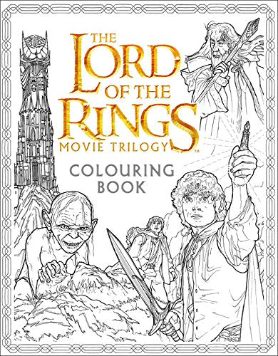 The Lord of the Rings Movie Trilogy Colouring Book - Celador Books & Gifts