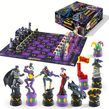 Load image into Gallery viewer, Noble Collections The Batman Chess Set ( The Dark Knight vs The Joker ), Multicolor, NN4680 - Celador Books &amp; Gifts
