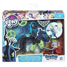 Load image into Gallery viewer, MY LITTLE PONY B7298EL20 &quot;Guardians of Harmony Queen Chrysalis V. Spike the Dragon&quot; Figure - Celador Books &amp; Gifts
