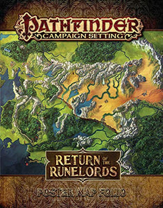 Pathfinder Campaign Setting Return of the Runelords Poster Map Folio - Celador Books & Gifts