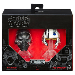 Star Wars Black Series 4 Helmets Diecast Titanium Collection - Celador Books & Gifts