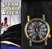 Load image into Gallery viewer, Steamship Telegraph Unisex Analog Watch - Celador Books &amp; Gifts
