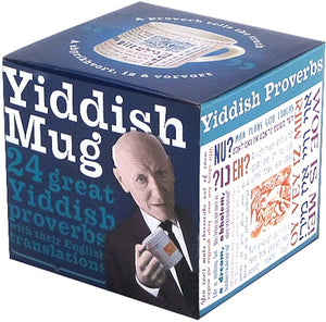 Toy Zany Yiddish Proverbs Mug - Celador Books & Gifts