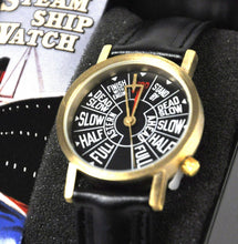 Load image into Gallery viewer, Steamship Telegraph Unisex Analog Watch - Celador Books &amp; Gifts
