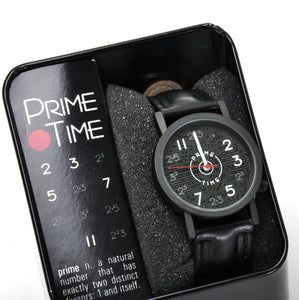 Prime Time Numbers Calculus Math Unisex Analog Watch - Celador Books & Gifts