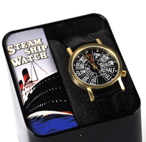 Steamship Telegraph Unisex Analog Watch - Celador Books & Gifts