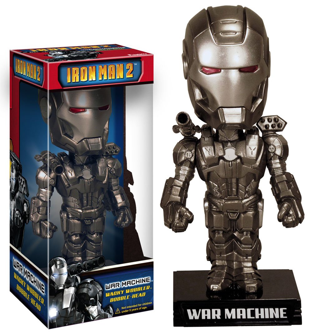 Iron Man 2 Bobble Head - War Machine - Celador Books & Gifts