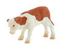 Load image into Gallery viewer, Bullyland &quot;Calf Fridolin&quot; Figure (Brown/White) - Celador Books &amp; Gifts
