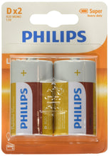 Load image into Gallery viewer, Philips - 54952 - Battery (2) R20 D - Longlife - Random Color - Celador Books &amp; Gifts
