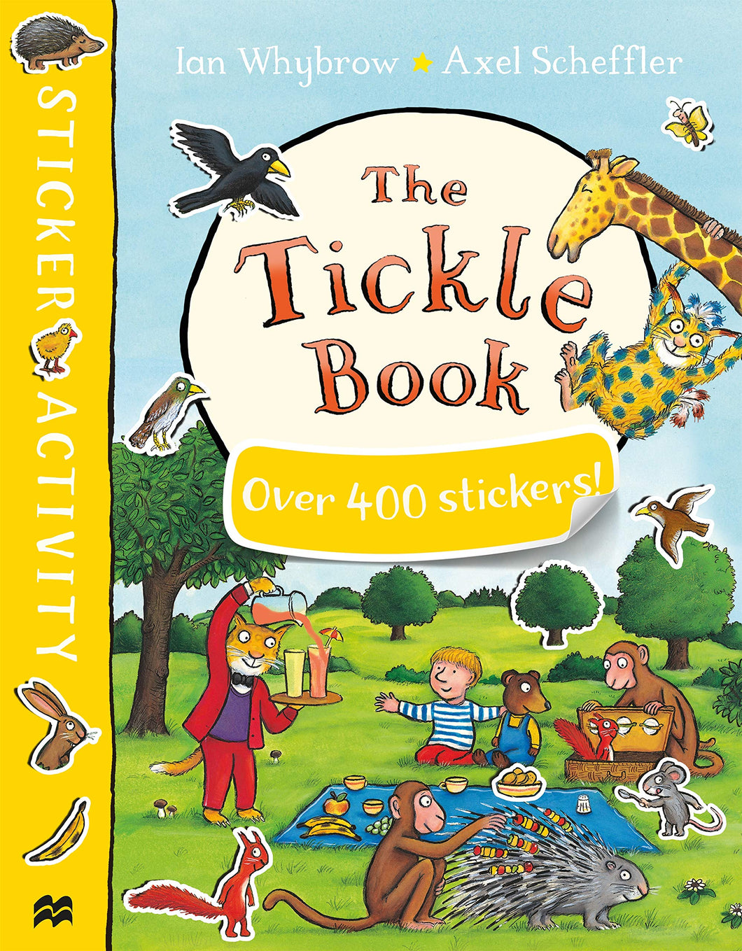 The Tickle Book Sticker Book (Tom and Bear) - Celador Books & Gifts