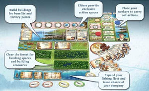 Nusfjord Board Game by Uwe Rosenberg - Celador Books & Gifts